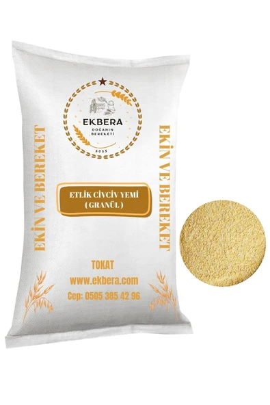 EKBERA Etlik Civciv Yemi (Granül, 0-20 Günlük) - 25 kg ürün görseli 1