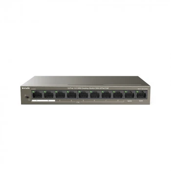 TENDA TEF1110P-8-63W 10PORT 10/100 SWITCH ürün görseli 1