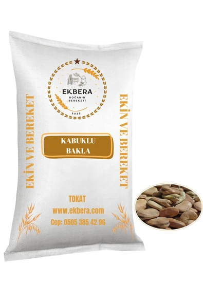 EKBERA Kabuklu Bakla - Doğal, Temiz, Yeni Mahsul - 1 kg ürün görseli 1
