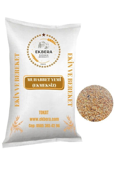 EKBERA Karışık Muhabbet Yemi - Yeni Mahsül 3 kg ürün görseli 1
