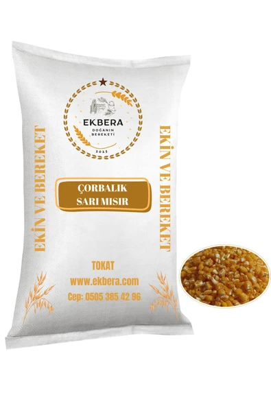 EKBERA Çorbalık Sarı Mısır - 1 Kg, Doğal ve Lezzetli ürün görseli 1