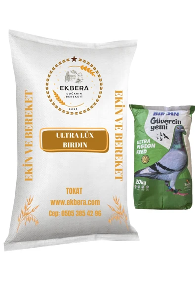 EKBERA Bırdın Güvercin Yemi (Ultra Lüx) 20 Kg Kaliteli Karışım Yem ürün görseli 1
