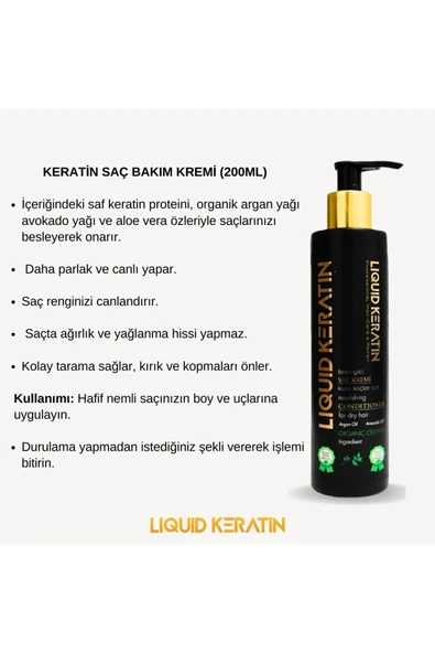Kabaran Saç Keratin Bakım Seti (4'LÜ) - Resim 5