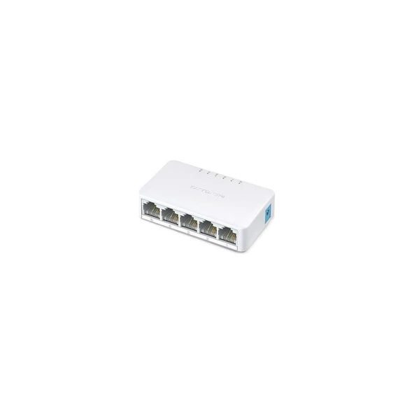 TP-LINK MERCUSYS MS105 5PORT 10/100 YÖNETİLEMEZ SWITCH ürün görseli 1