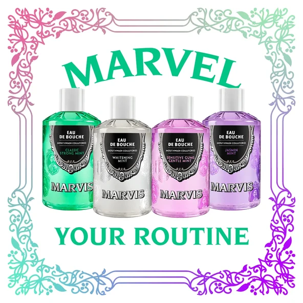 Marvis Classic Strong Mint Ağız Bakım Suyu 400 ml - Resim 5