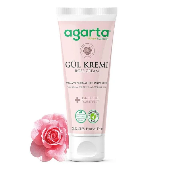 Agarta Doğal Gül El Ve Vücut Bakım Kremi 75 ml ürün görseli 1