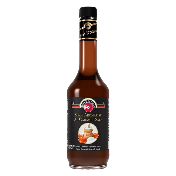 FO Tuzlu Karamel Aromalı Şurup 700 ml ürün görseli 1