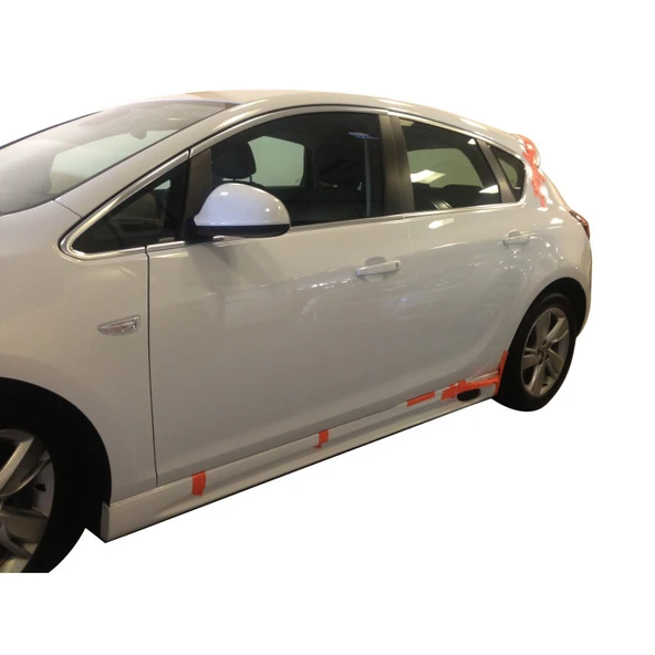 Opel Astra J HB - Sedan Uyumlu 2013 - 2015 Yan Marşpiyel Seti (Plastik) ürün görseli 1
