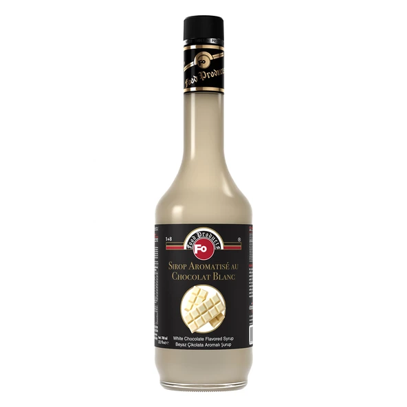FO Beyaz Çikolata Aromalı Şurup - Şekerli 700 ml ürün görseli 1