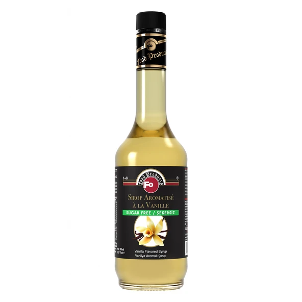 FO Vanilya Aromalı Şurup - Şekersiz 700 ml ürün görseli 1