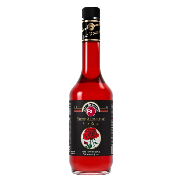 FO Gül Aromalı Şurup 700 ml ürün görseli 1