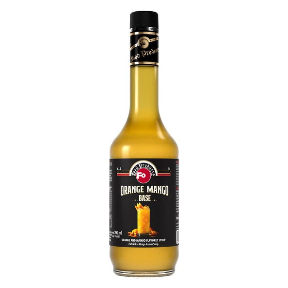 FO Portakal ve Mango Aromalı Baz Şurup 700 ml ürün görseli 1