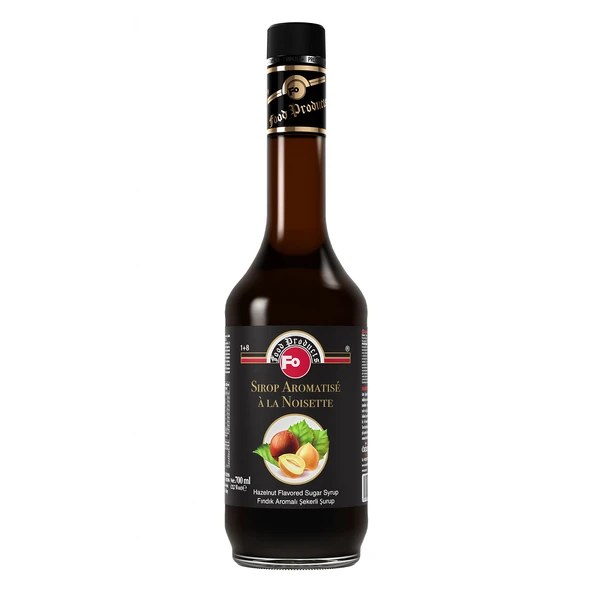 FO Fındık Aromalı Şurup - Şekerli 700 ml ürün görseli 1