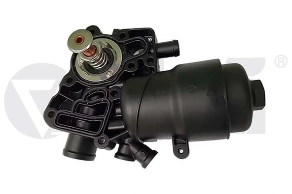 059115389P Yağ Filtre Kütüğü ( Termostatli ) ( Aliminyum Gövde ) - Touareg-A4-A5-A6-A7 3.0 Tdi Crca-Cduc-Ckvb-Clab-Ctcb- ürün görseli 1