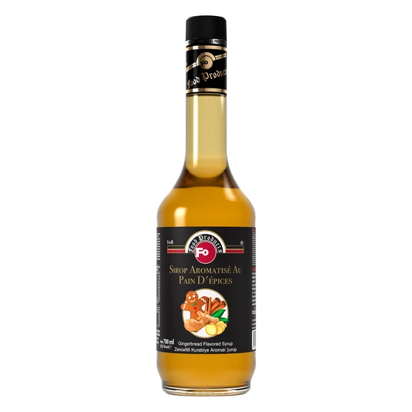 FO Zencefilli Kurabiye Aromalı Şurup 700 ml ürün görseli 1