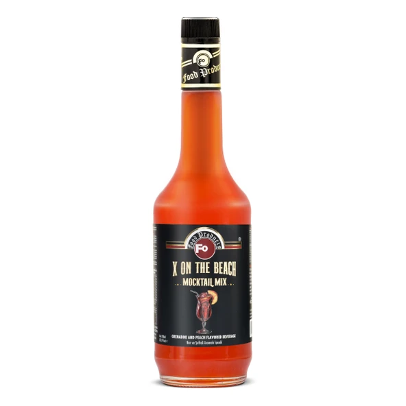 FO Nar ve Şeftali Aromalı İçecek - X On The Beach 700 ml ürün görseli 1