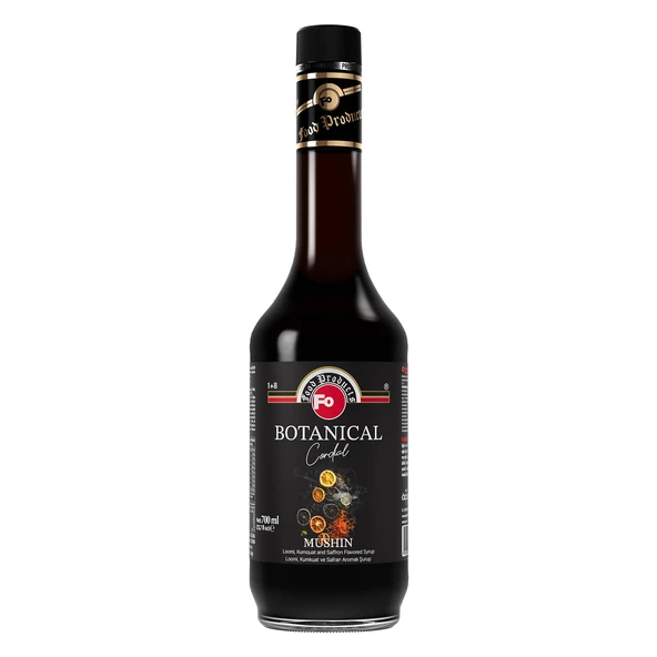 FO Loomi, Kumkuat ve Safran Aromalı Şurup - Mushin 700 ml ürün görseli 1