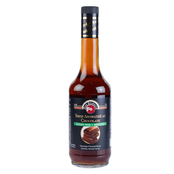 FO Çikolata Aromalı Şurup - Şekersiz 700 ml ürün görseli 1