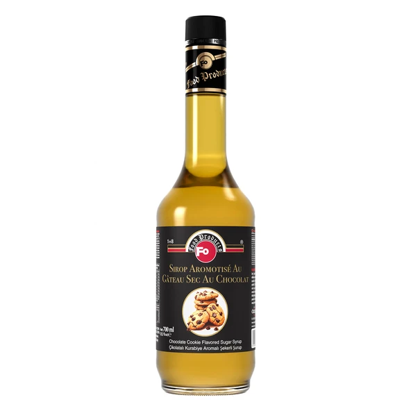 FO Çikolatalı Kurabiye Aromalı Şurup - Şekerli 700 ml ürün görseli 1