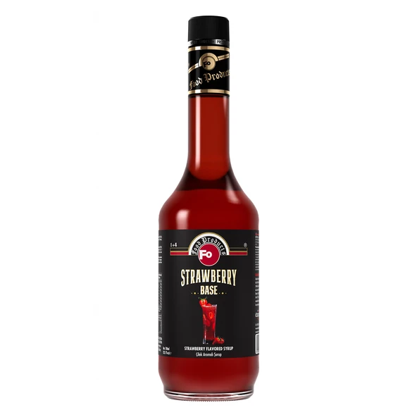 FO Çilek Aromalı Baz Şurup 700 ml ürün görseli 1