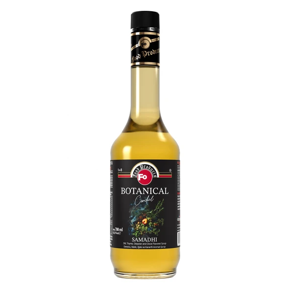 FO Dereotu, Kekik, İğde ve Karanfil Aromalı Şurup - Samadhi 700 ml ürün görseli 1
