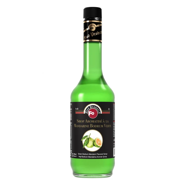 FO Yeşil Bodrum Mandalinası Aromalı Şurup - Şekerli 700 ml ürün görseli 1