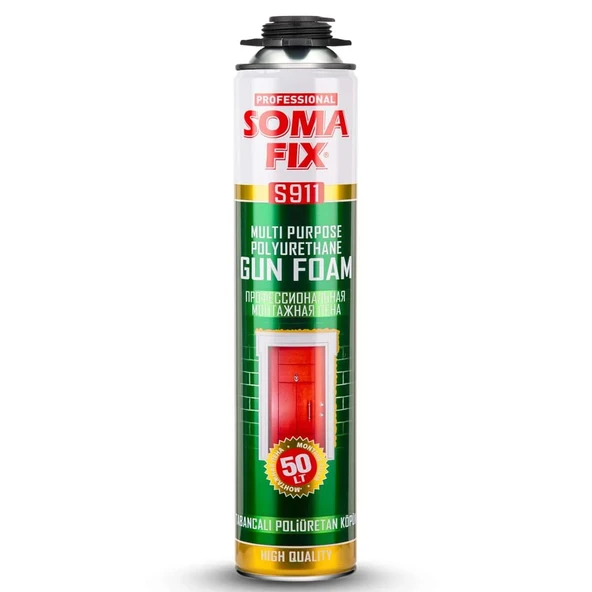 SOMAFİX TABANCALI POLİÜRETAN KÖPÜK S911 ürün görseli 1