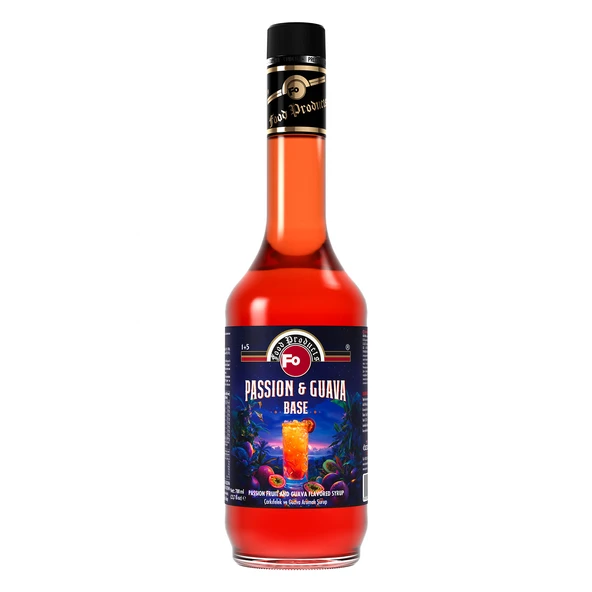 FO Çarkıfelek ve Guava Aromalı Baz Şurup 700 ml ürün görseli 1