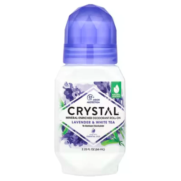 Crystal Lavanta ve Beyaz Çaylı Roll On 66 ML ürün görseli 1