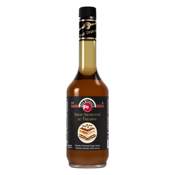 FO Tiramisu Aromalı Şurup - Şekerli 700 ml ürün görseli 1
