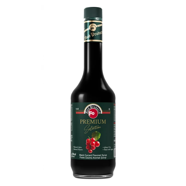 FO Frenk Üzümü Aromalı Şurup - Premium 700 ml ürün görseli 1