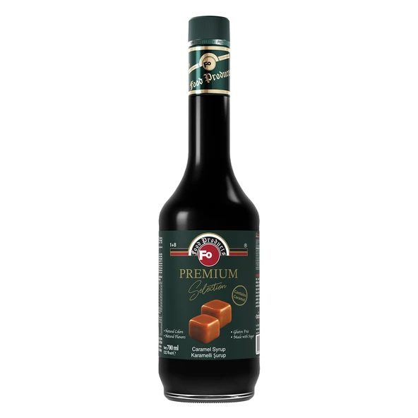 FO Karamelli Şurup – Premium 700 ml ürün görseli 1
