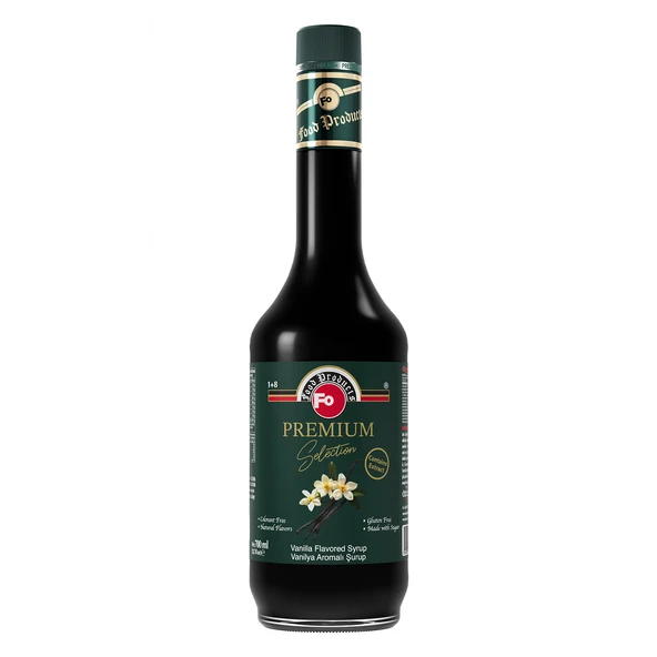 FO Vanilya Aromalı Şurup - Premium 700 ml ürün görseli 1