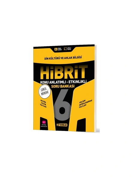 Hız Yayınları 6.sınıf Hibrit Din Kültürü ve Ahlak Bilgisi Soru Bankası Yeni ürün görseli 1