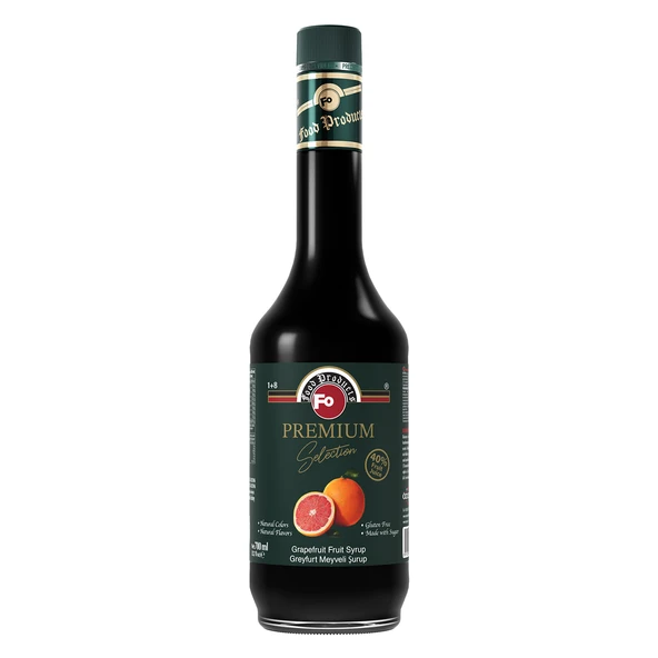 FO Greyfurt Meyveli Şurup – Premium 700 ml ürün görseli 1