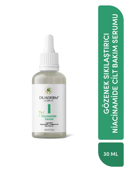 Duaderm GÖZENEK SIKILAŞTIRICI NİACİNAMİDE CİLT BAKIM SERUMU 30 ML ürün görseli 1