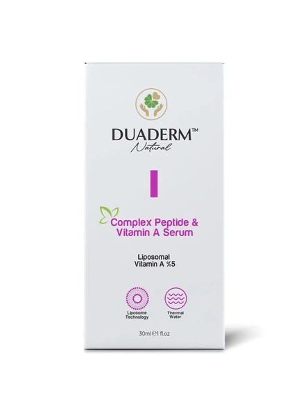 DUADERM COMPLEX PEPTİDE & VİTAMİN A SERUM 30 ML - Resim 3