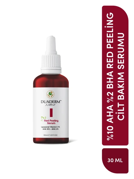 %10 AHA %2 BHA Red Peeling Cilt Bakım Serumu 30 ml ürün görseli 1