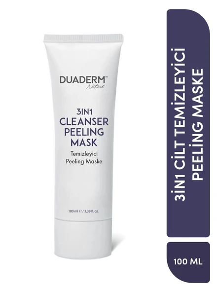 Duaderm 3in1 Cilt Temizleyici Peeling Maske 100 ml ürün görseli 1