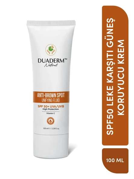 DUADERM LEKE KARŞITI GÜNEŞ KORUYUCU KREM SPF50+ ürün görseli 1