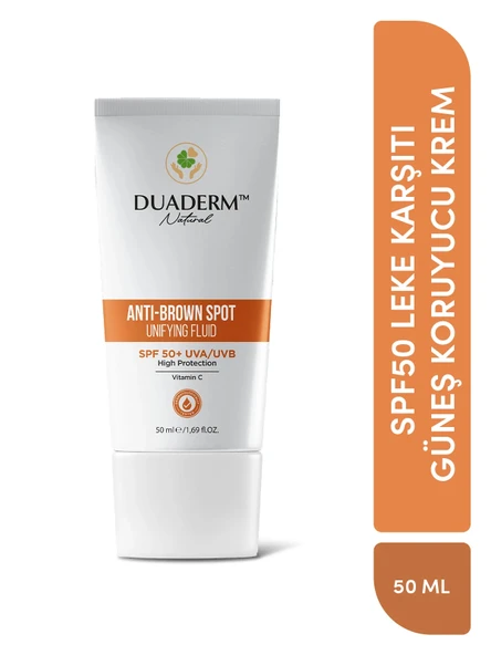 DUADERM LEKE KARŞITI GÜNEŞ KORUYUCU KREM SPF50+ 50 ML ürün görseli 1