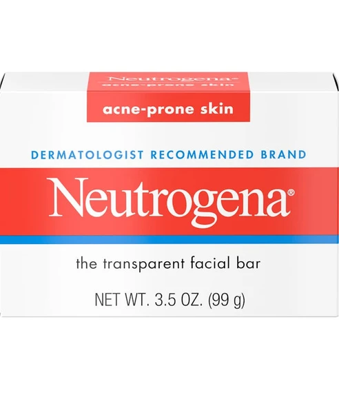 Neutrogena Akne Engelleyici Yüz Kalıp Sabunu 100GR ürün görseli 1