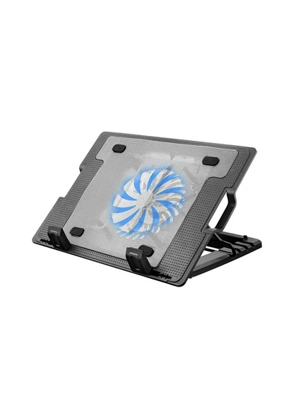 R - DATA RNC-55 14cm Tek Fan Gri Notebook Soğutucu ürün görseli 1