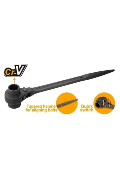 Ingco HRSTW17211 Çift Taraflı Lokma Anahtarı 17x21 MM ürün görseli 1
