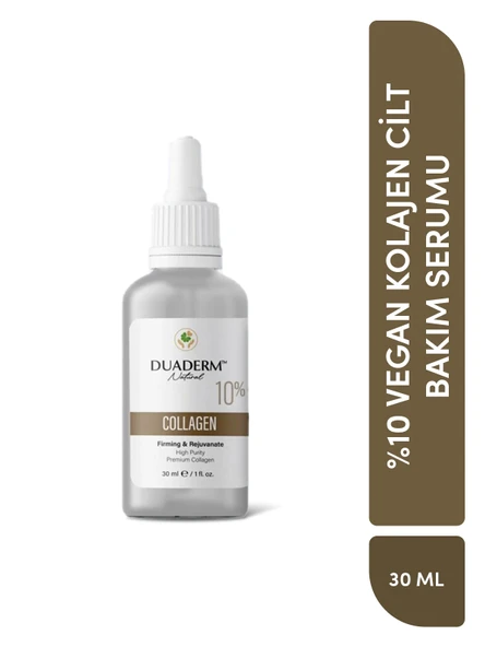 Duaderm %10 Vegan Kolajen Cilt Bakım Serumu 30 ml ürün görseli 1