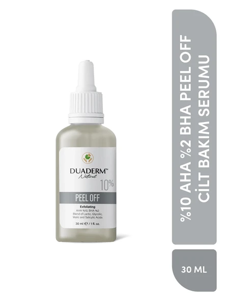 Duaderm %10 AHA %2 BHA Peel Off Cilt Bakım Serumu 30 ml ürün görseli 1