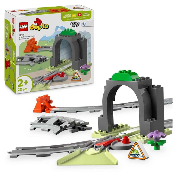 Lego 10425 DUPLO Kasabası Tren Tüneli ve Rayları Ek Macera Seti ürün görseli 1
