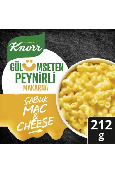 Knorr Çabuk Mac And Cheese Peynirli Makarna 212 gr ürün görseli 1