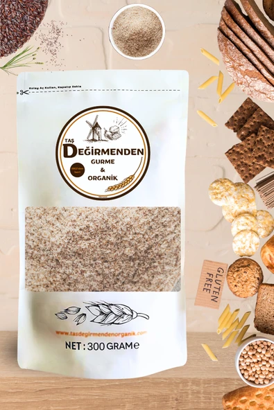 Karnıyarık Otu Unu (Psyllium) (Gluten Içermez) - 300 Gram ürün görseli 1
