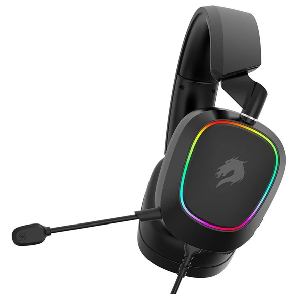 GameBooster H23B Nemesis RGB USB 7.1 Siyah Profesyonel Oyuncu Kulaklığı ürün görseli 1